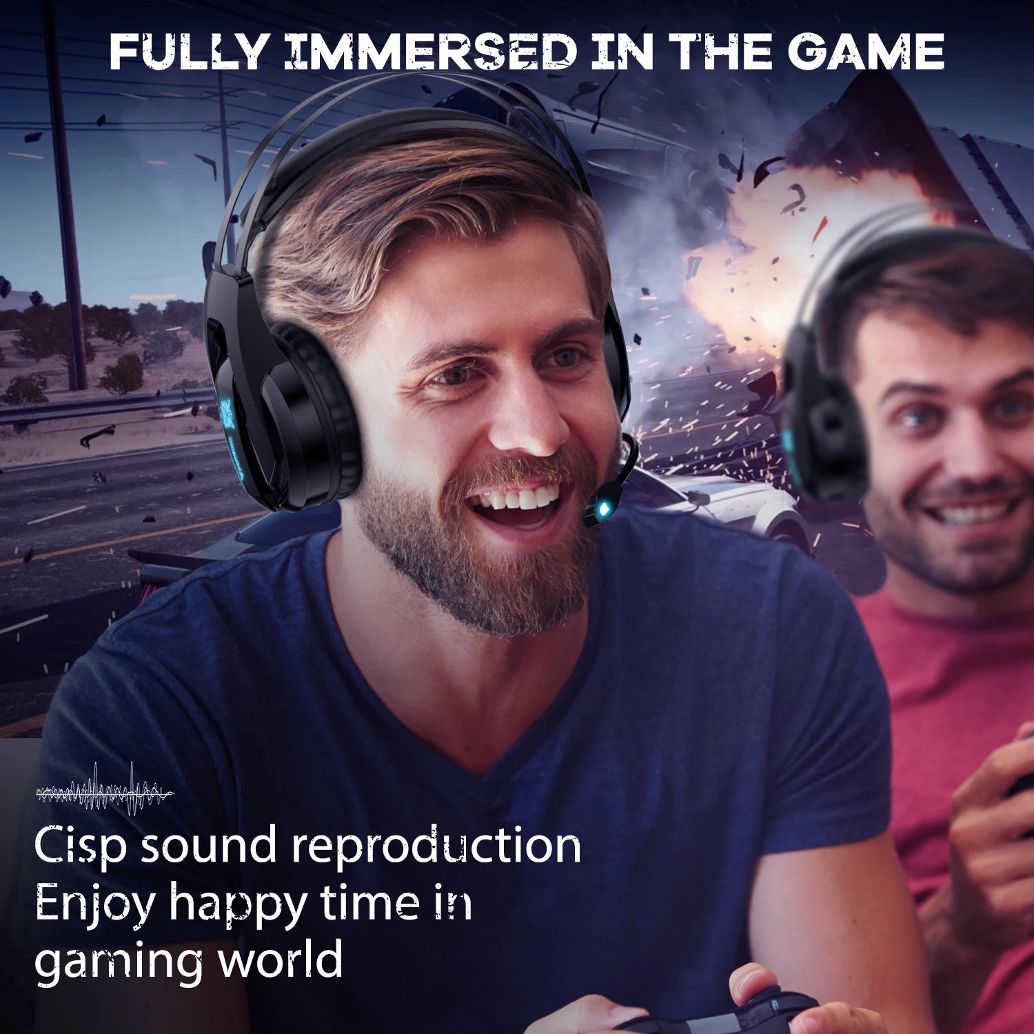 K16 Gaming Headsets Gamer Headphones Wired Earphones USB Microphone with Computer Mac OnePS4 RGB Light PC Gamer Laptop