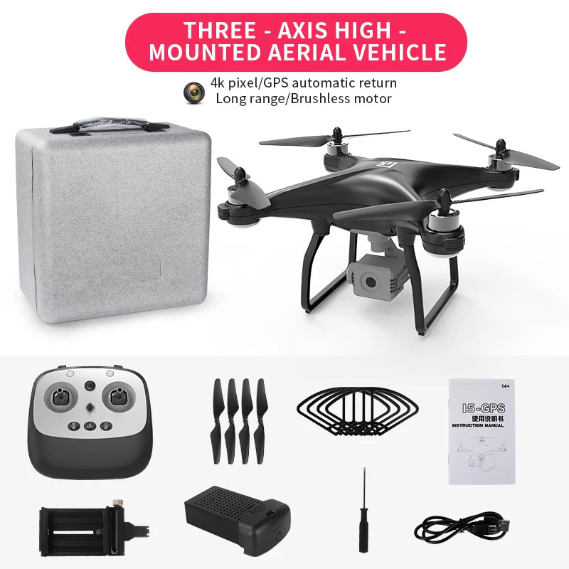 RC Drone 4K UHD camera GPS professional drone three-axis anti-shake stable RC Quadcopter VS Phantom 4 PRO Phantom 3