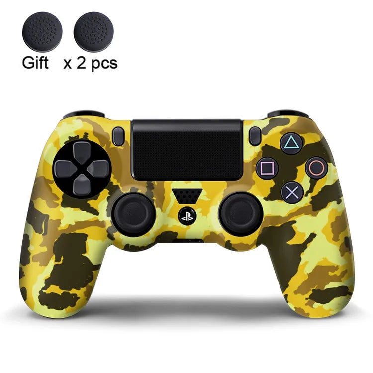 New Design PS4 Controller Skin Protective Camo Silicone Rubber Case Cover Grip For PS4 /Pro/ Slim Gamepad Accessories