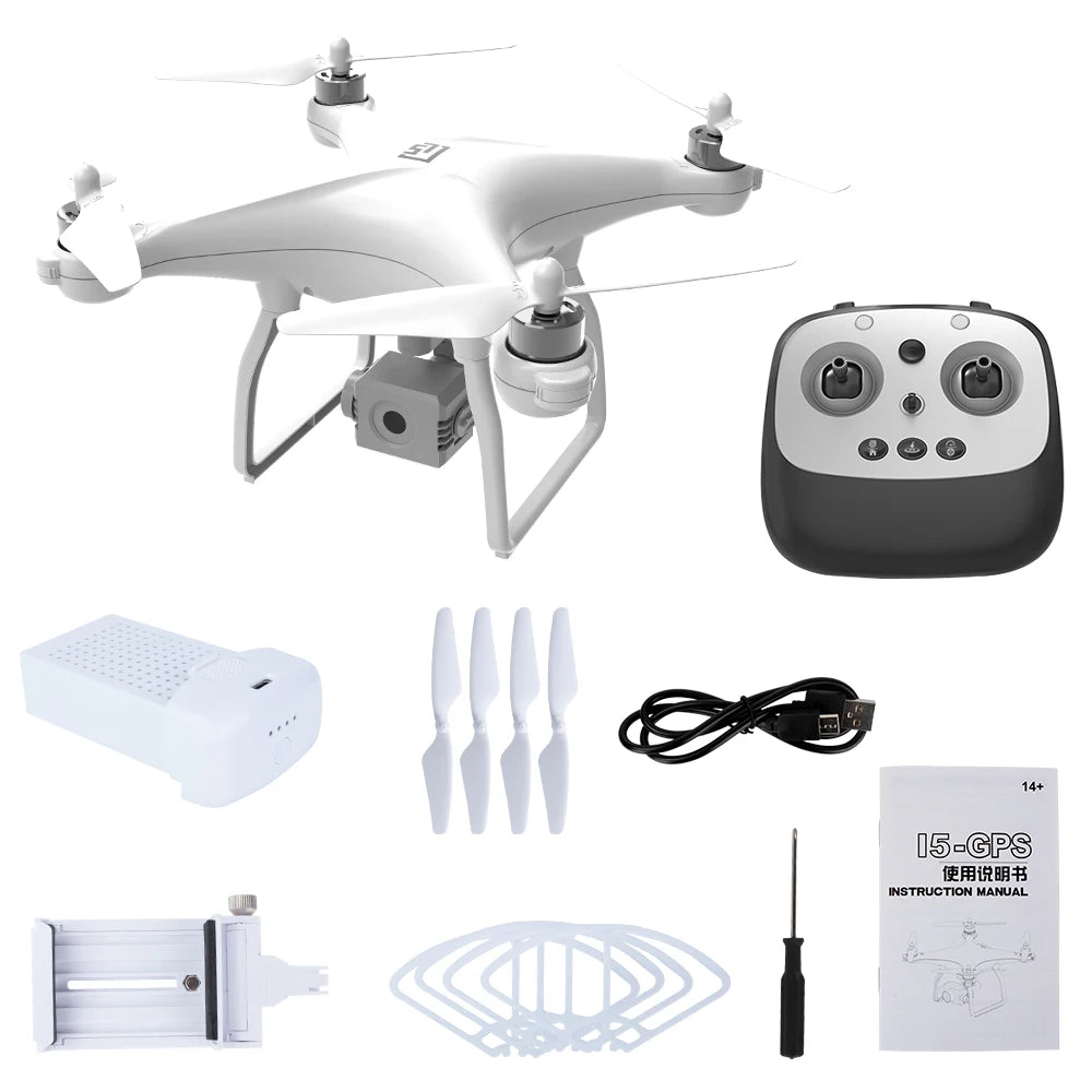 RC Drone 4K UHD camera GPS professional drone three-axis anti-shake stable RC Quadcopter VS Phantom 4 PRO Phantom 3