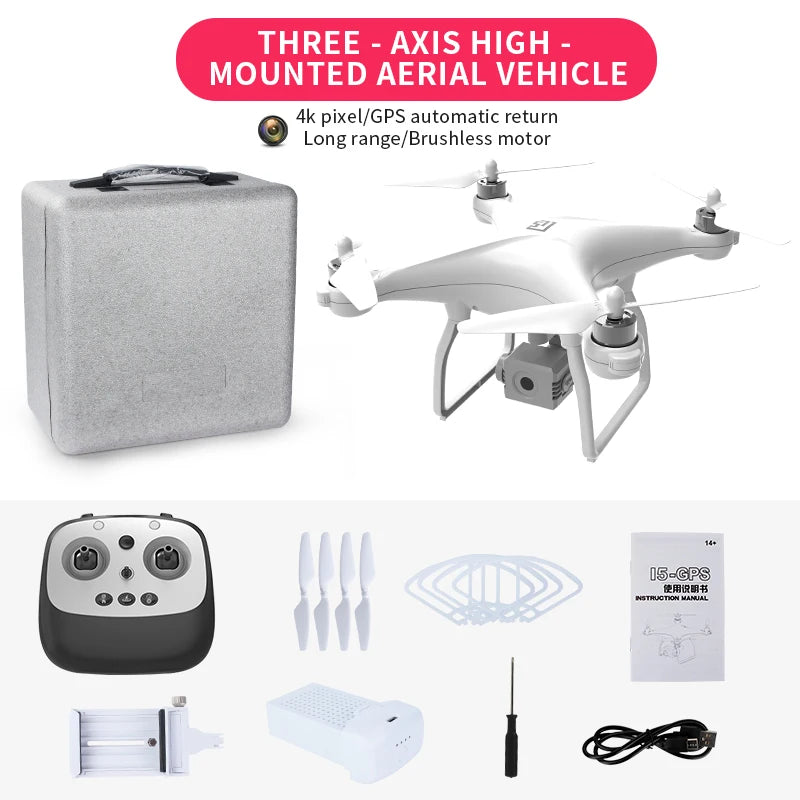 RC Drone 4K UHD camera GPS professional drone three-axis anti-shake stable RC Quadcopter VS Phantom 4 PRO Phantom 3