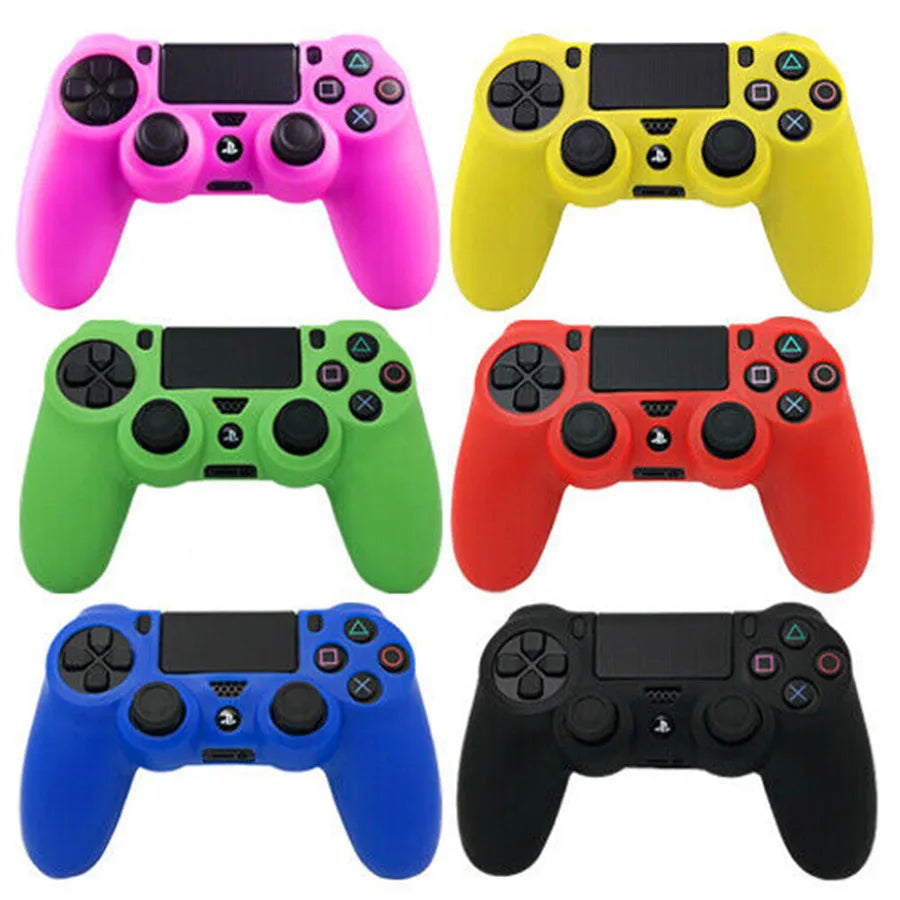 New Design PS4 Controller Skin Protective Camo Silicone Rubber Case Cover Grip For PS4 /Pro/ Slim Gamepad Accessories