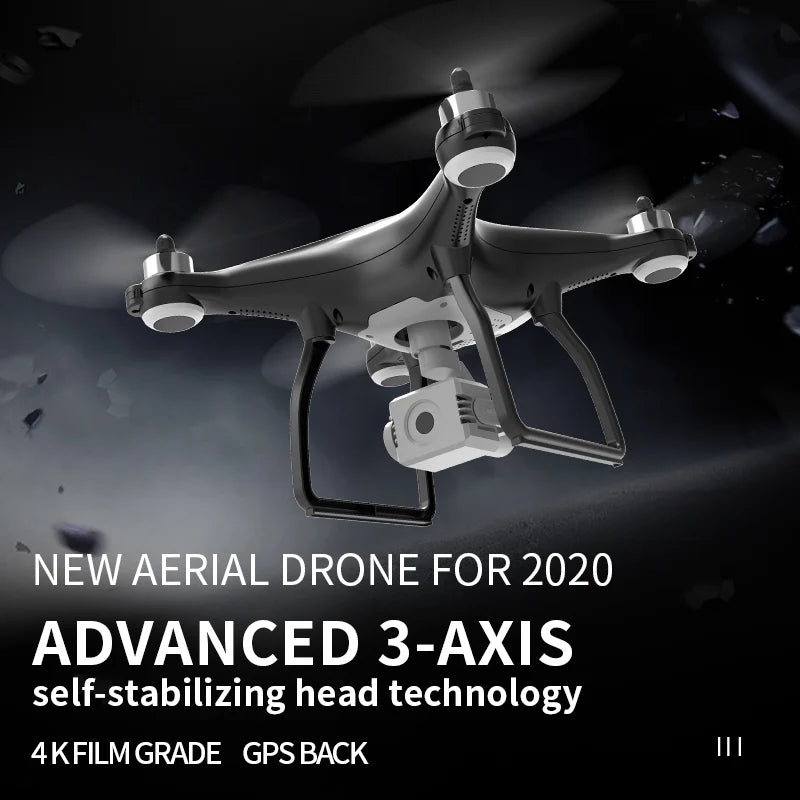 RC Drone 4K UHD camera GPS professional drone three-axis anti-shake stable RC Quadcopter VS Phantom 4 PRO Phantom 3